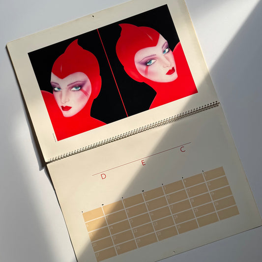 Vintage Venus Eighties By Pater Sato 1981 Calendar