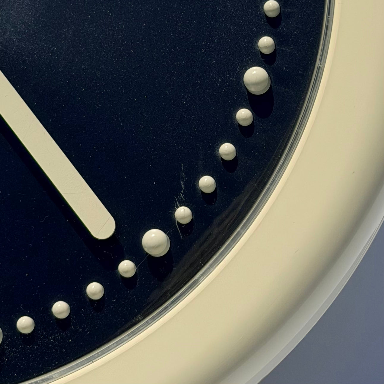 Vintage Rexite Zero 980 Wall Clock 1981