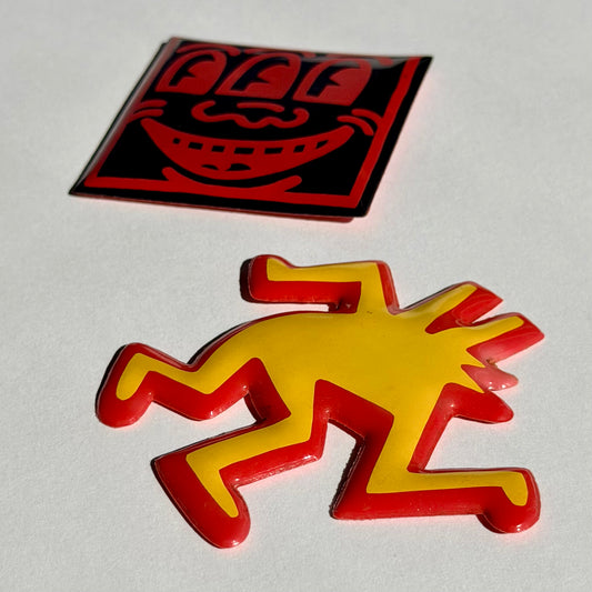Vintage Keith Haring Pop Shop Magnets 1985
