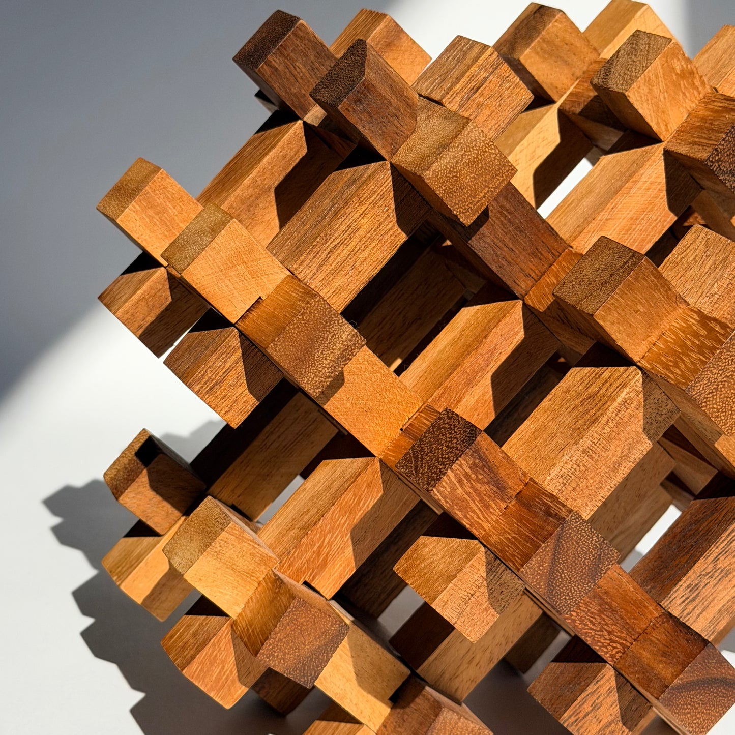 Vintage Wood Sculpture after Sori Yanagai 1970/80s