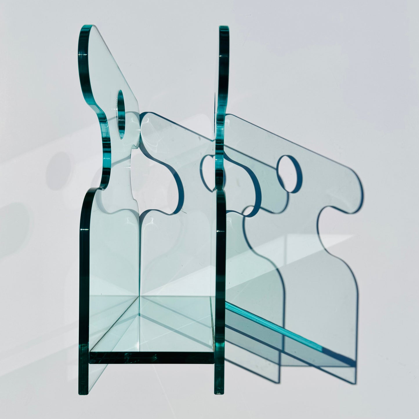 Vintage OMODOMO Sculptural Magazine Rack