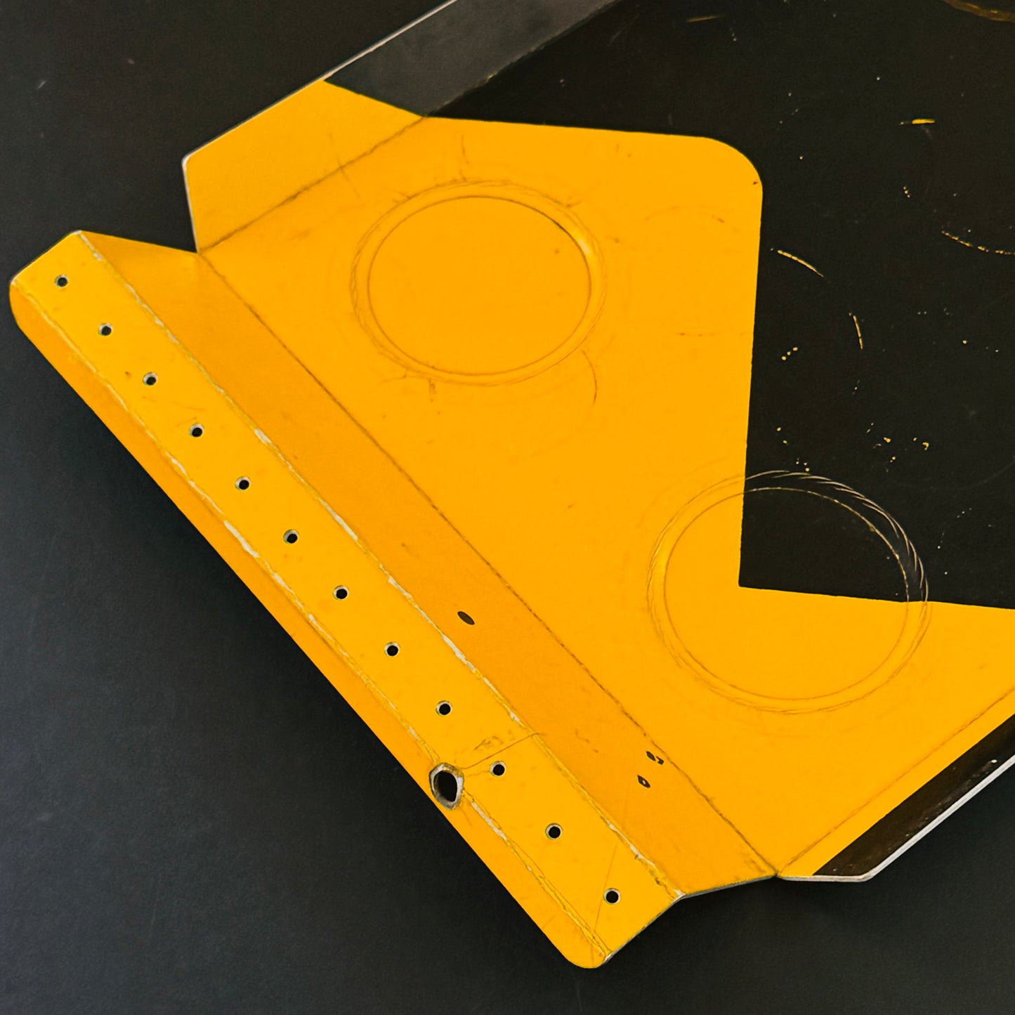 Boris Bally Large Recycled Road Sign Tray 2000s