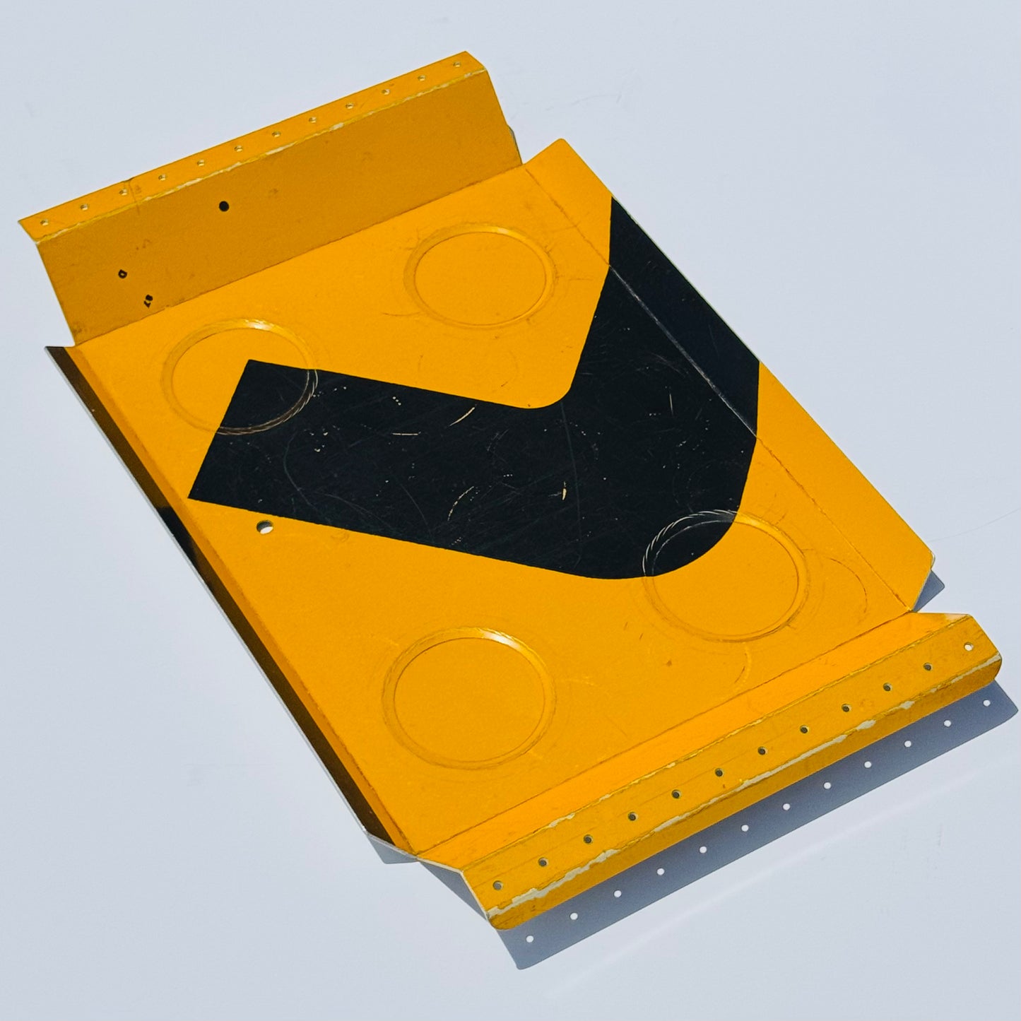 Boris Bally Large Recycled Road Sign Tray 2000s
