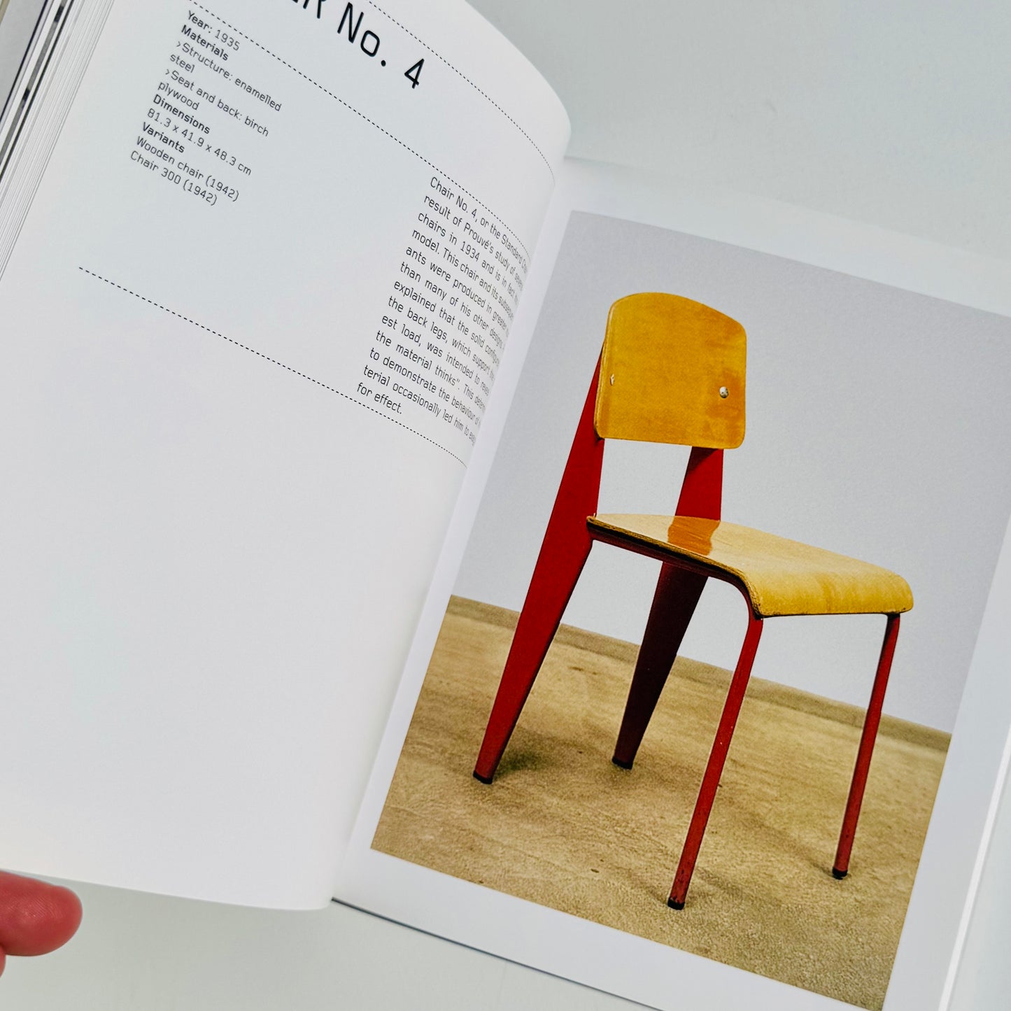 Jean Prouvé 'Objects & Furniture Design' Hardback 1st Ed. 2007