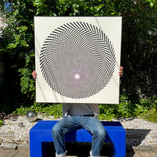 Bridget Riley 'Blaze 4' Serigraph 1964 / 2000s
