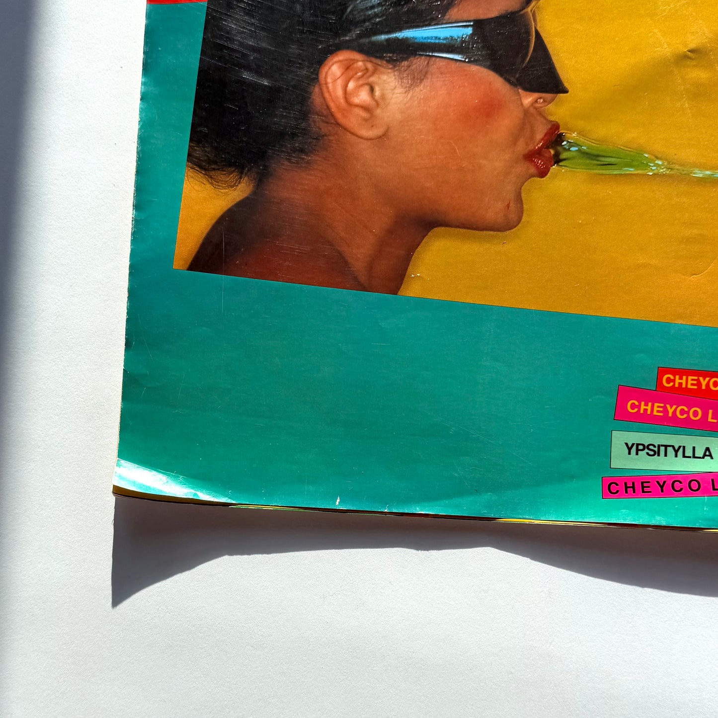 Rare Cheyco Leidmann 'Banana Split' Oversized Calendar 1984