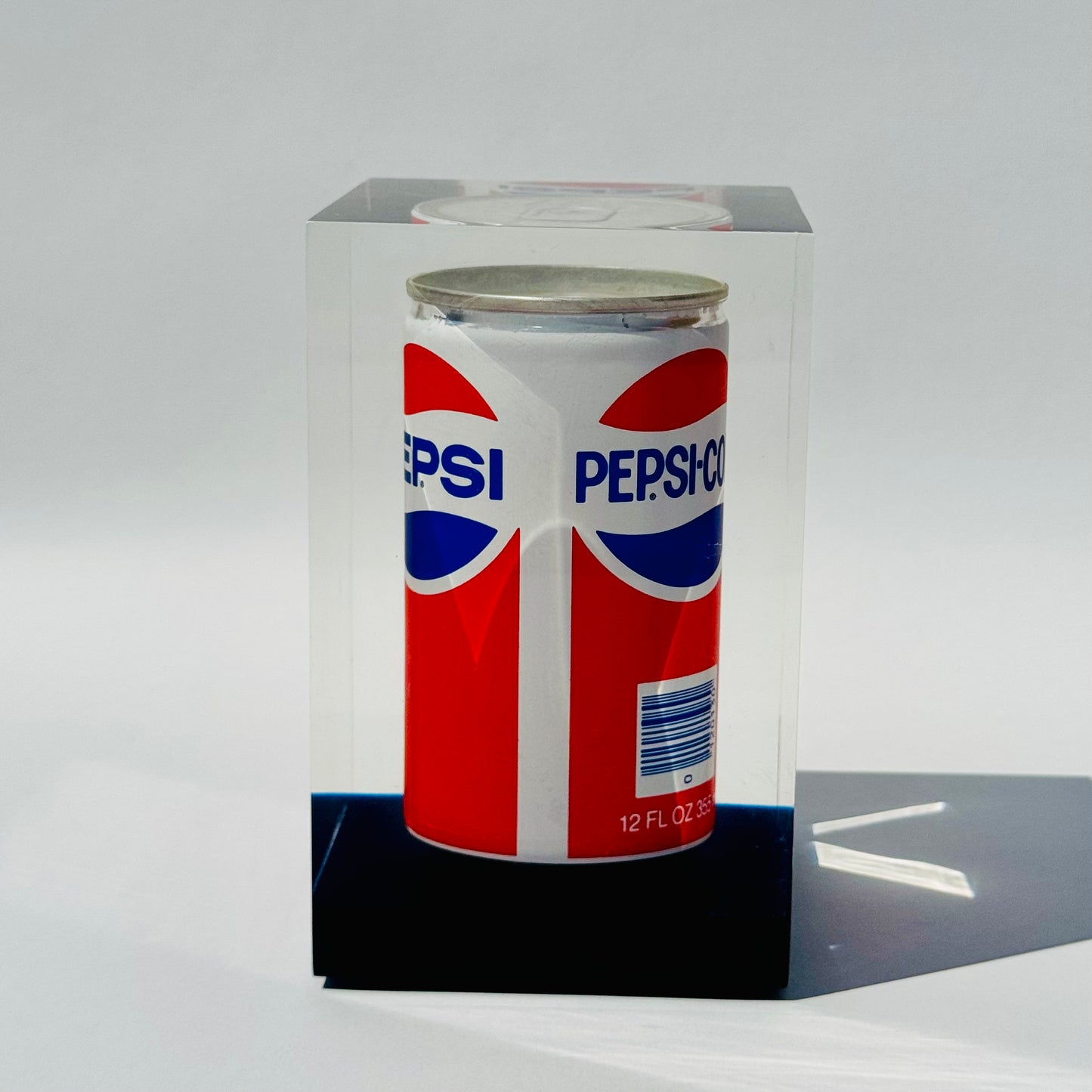 Vintage Lucite Encased Pepsi Can 1970s