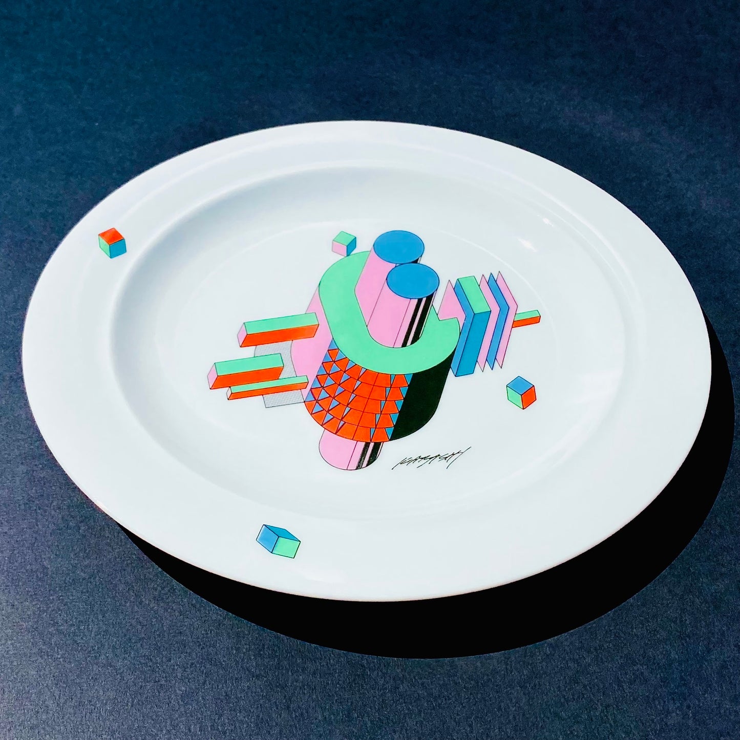Vintage Takenobu Igarashi Graphic Plate / Catchall