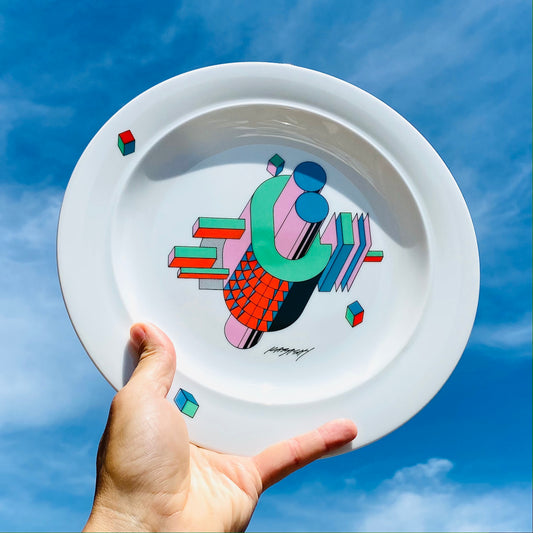 Vintage Takenobu Igarashi Graphic Plate / Catchall