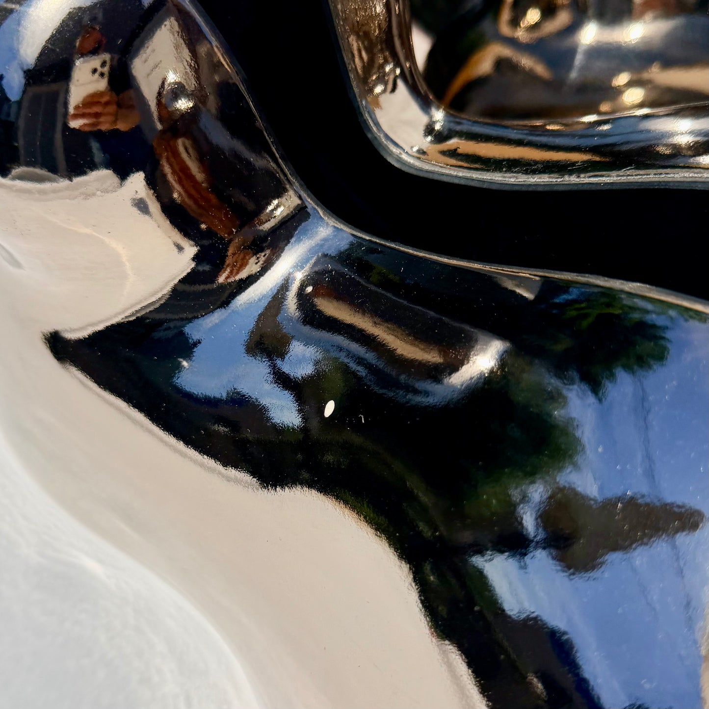 Sinisa Kucek Platinum Biomorphic Sculptures Circa 2013