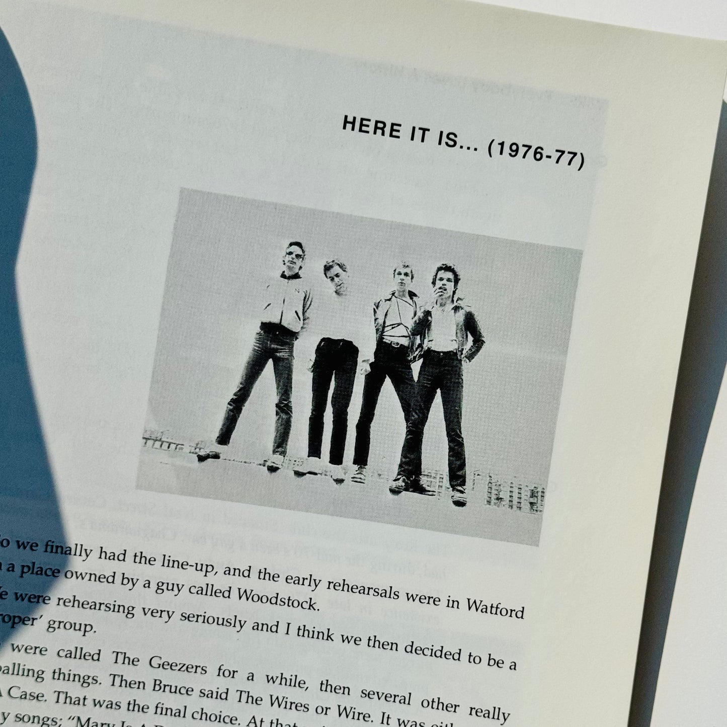 WIRE: 'Everybody Loves A History' Paperback 1st Ed. 1991
