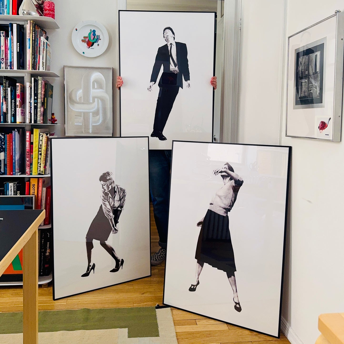 Vintage Robert Longo 'Men In Cities' Print #2