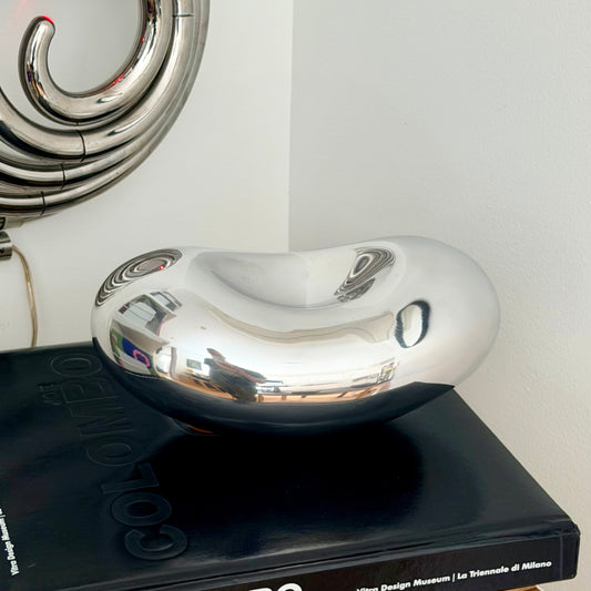 Vintage Mirror Polished Bean Bowl