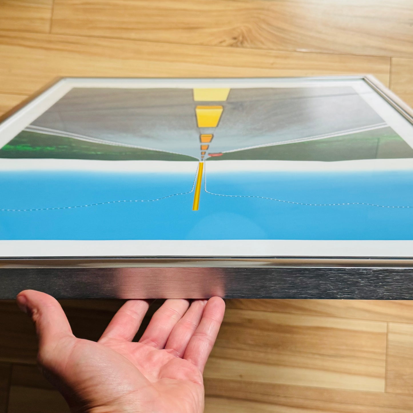 Vintage Charles Magistro Landscape Silkscreen 1980