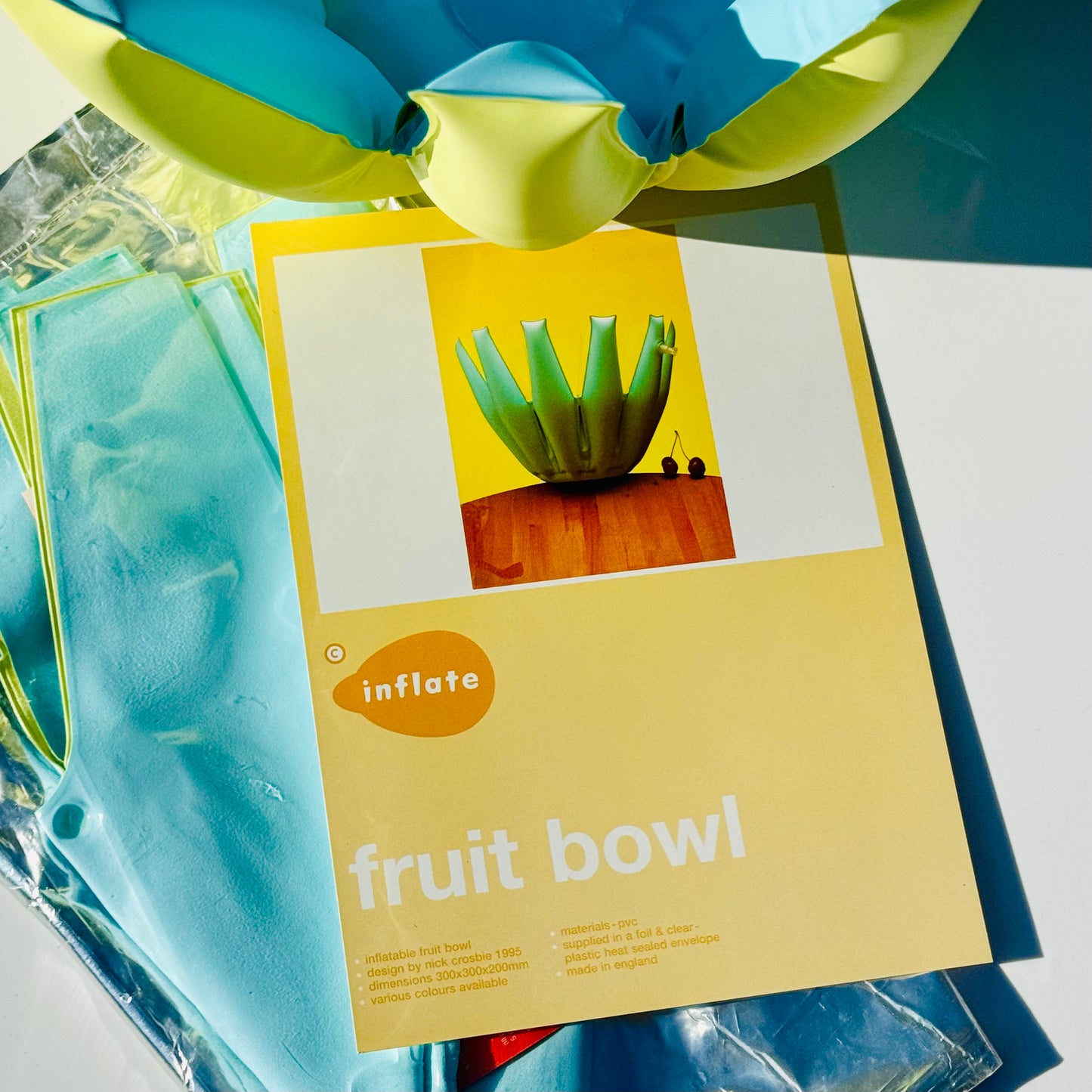 Deadstock INFLATE 'Fruit Bowl' 1995