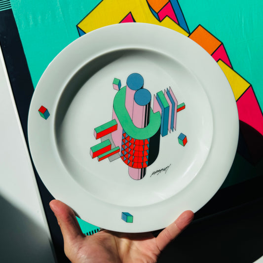 Vintage Takenobu Igarashi Graphic Plate / Catchall