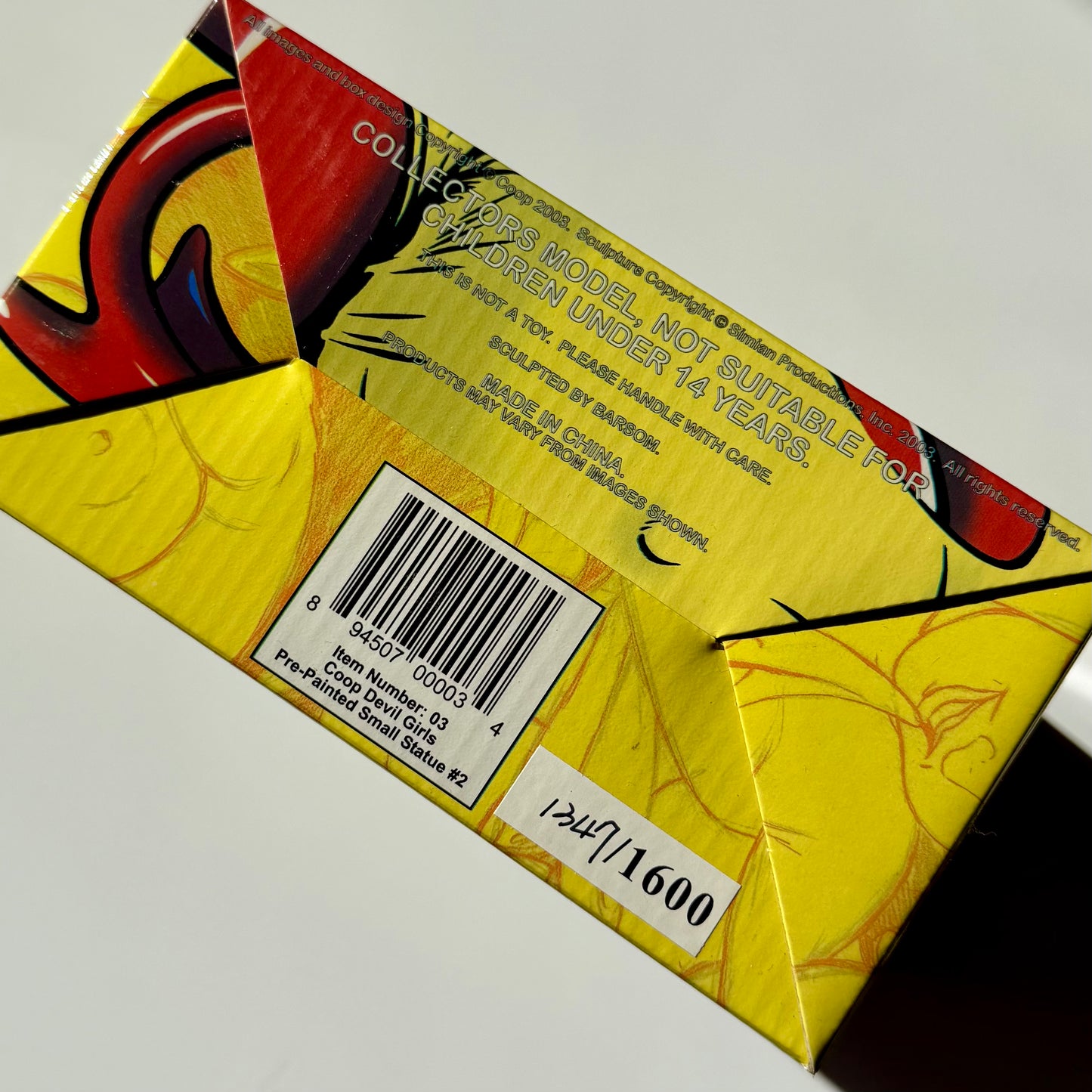 Deadstock Coop Devil Girl #3 Sculpture 2003