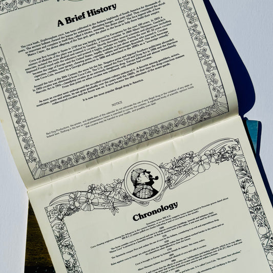 Scarce Vintage 1979 Coca*ne Calendar