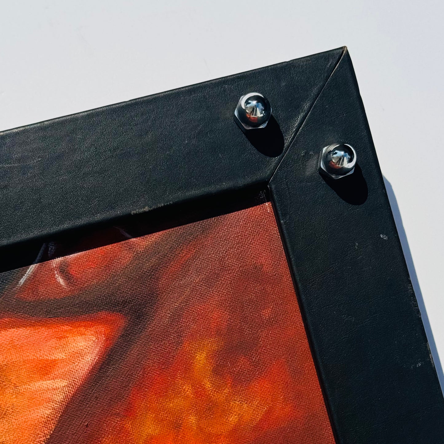 Vintage Thomas Foral 'Saturn III' Tit Painting 1995
