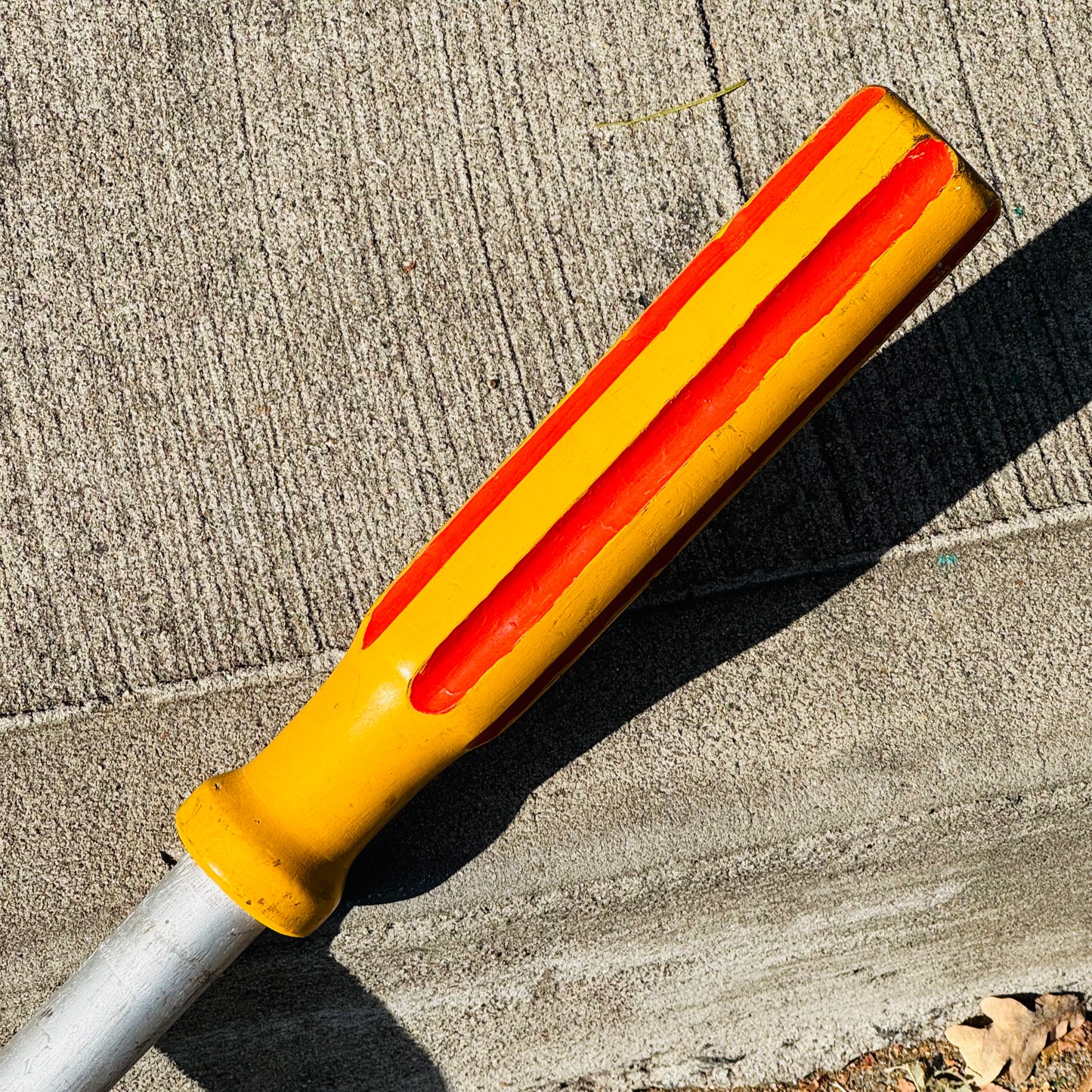 Vintage Folk Art Oversized Screwdriver