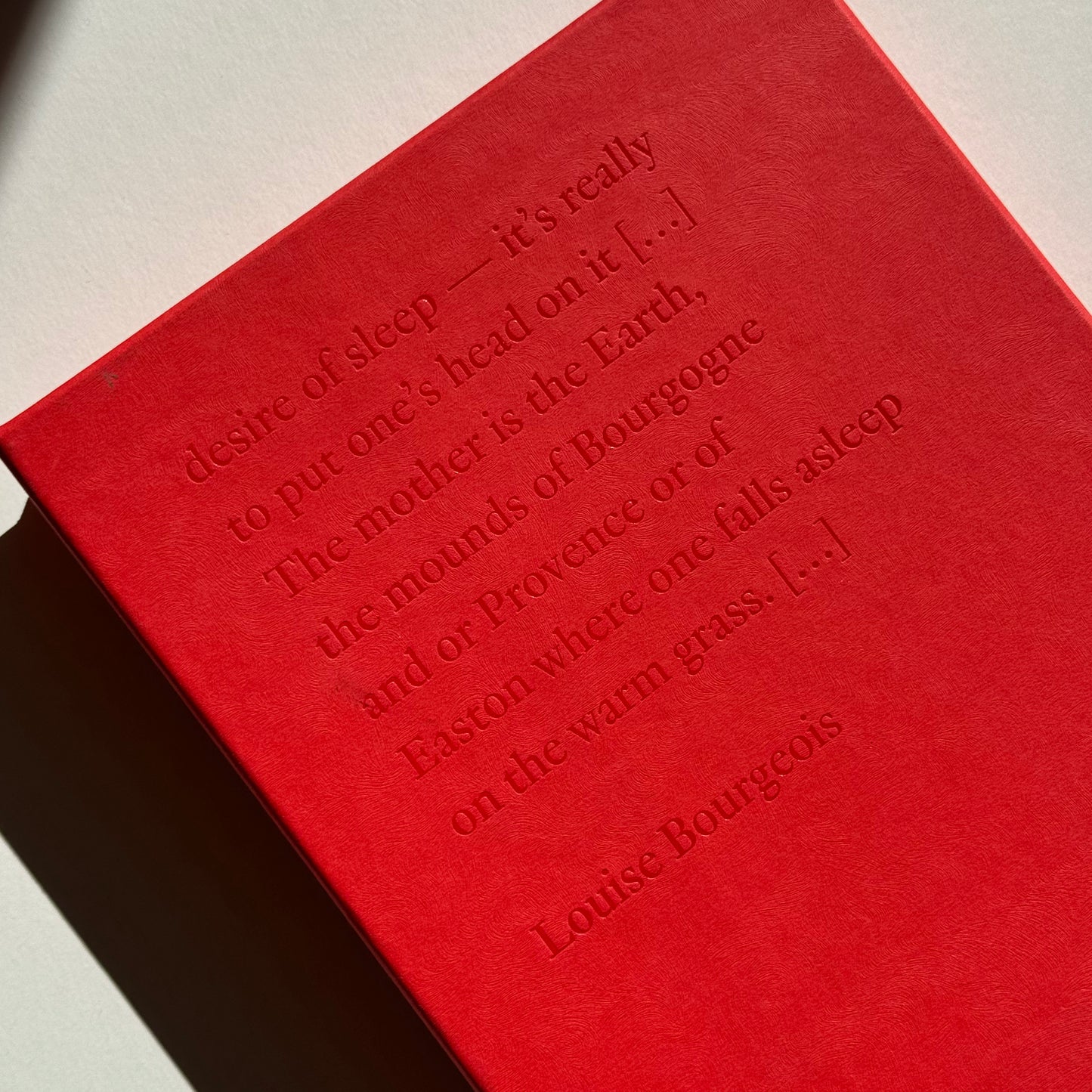 Louise Bourgeois Small Edition 'Maman' Pillowcase 2015