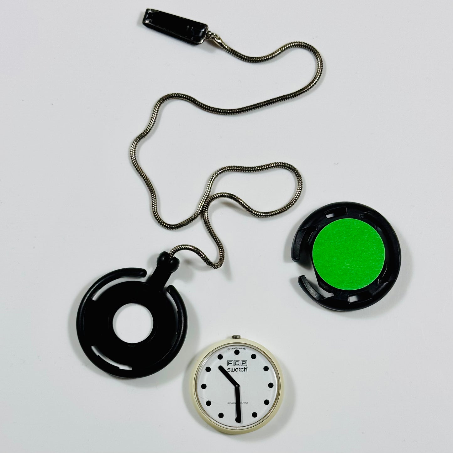 Vintage Swatch Originals Pop Pocket / Sticker Watch 1987