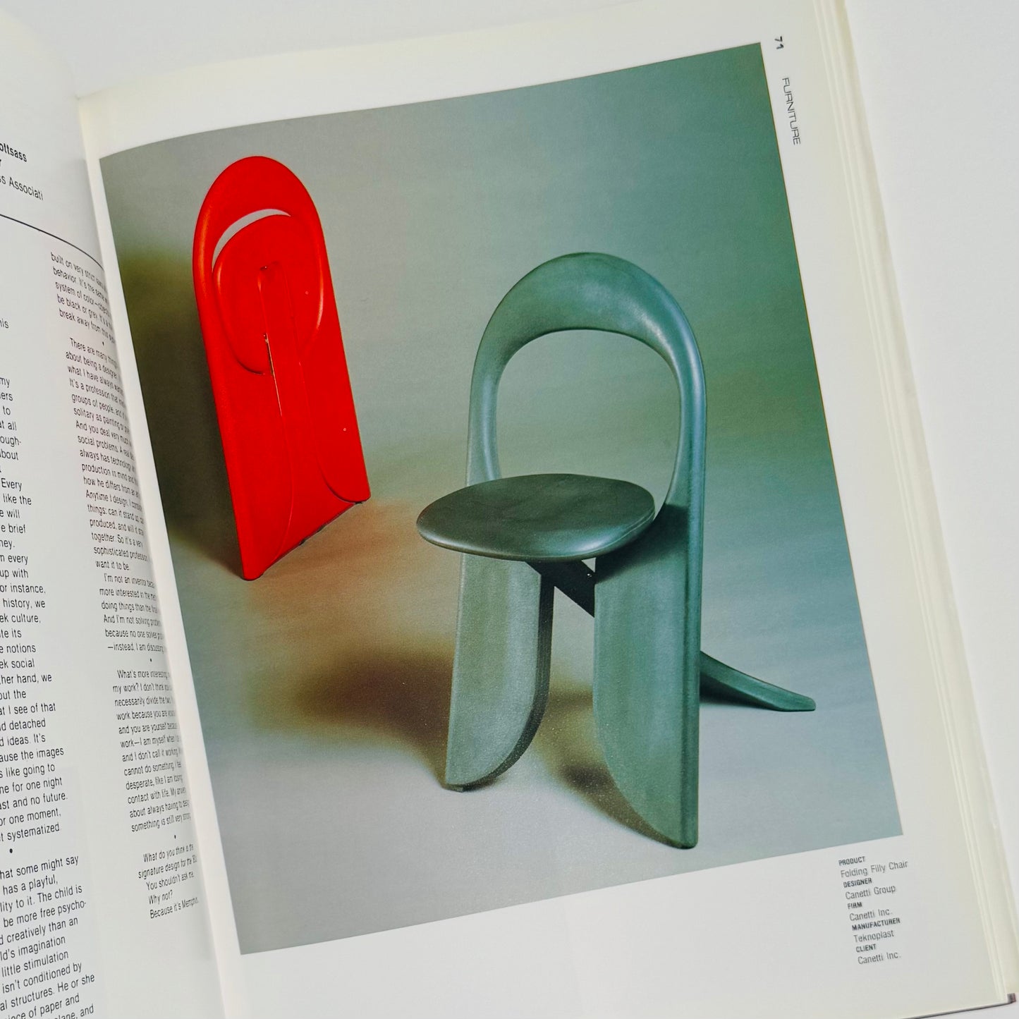 New Italian Design Hardcover 1990