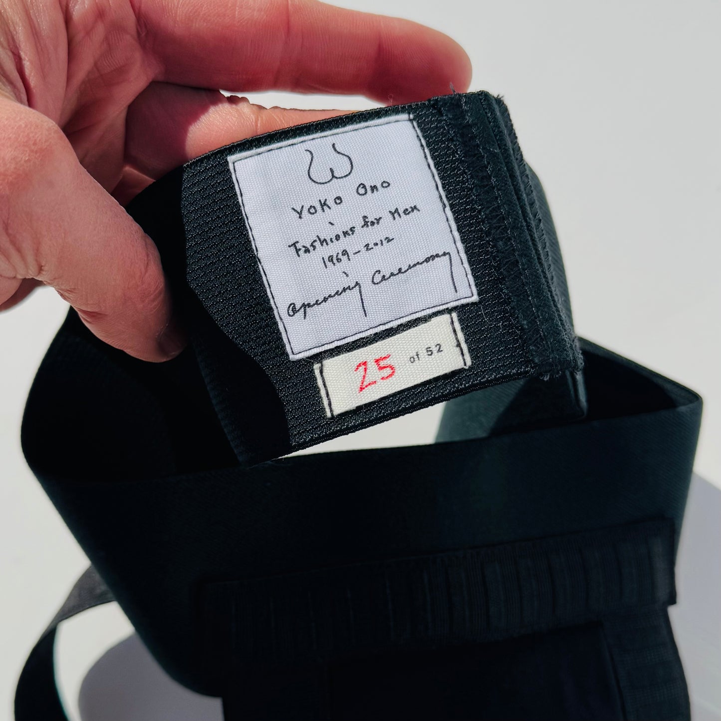 Deadstock Yoko Ono Jock Strap 2012 Limited Ed. of 52