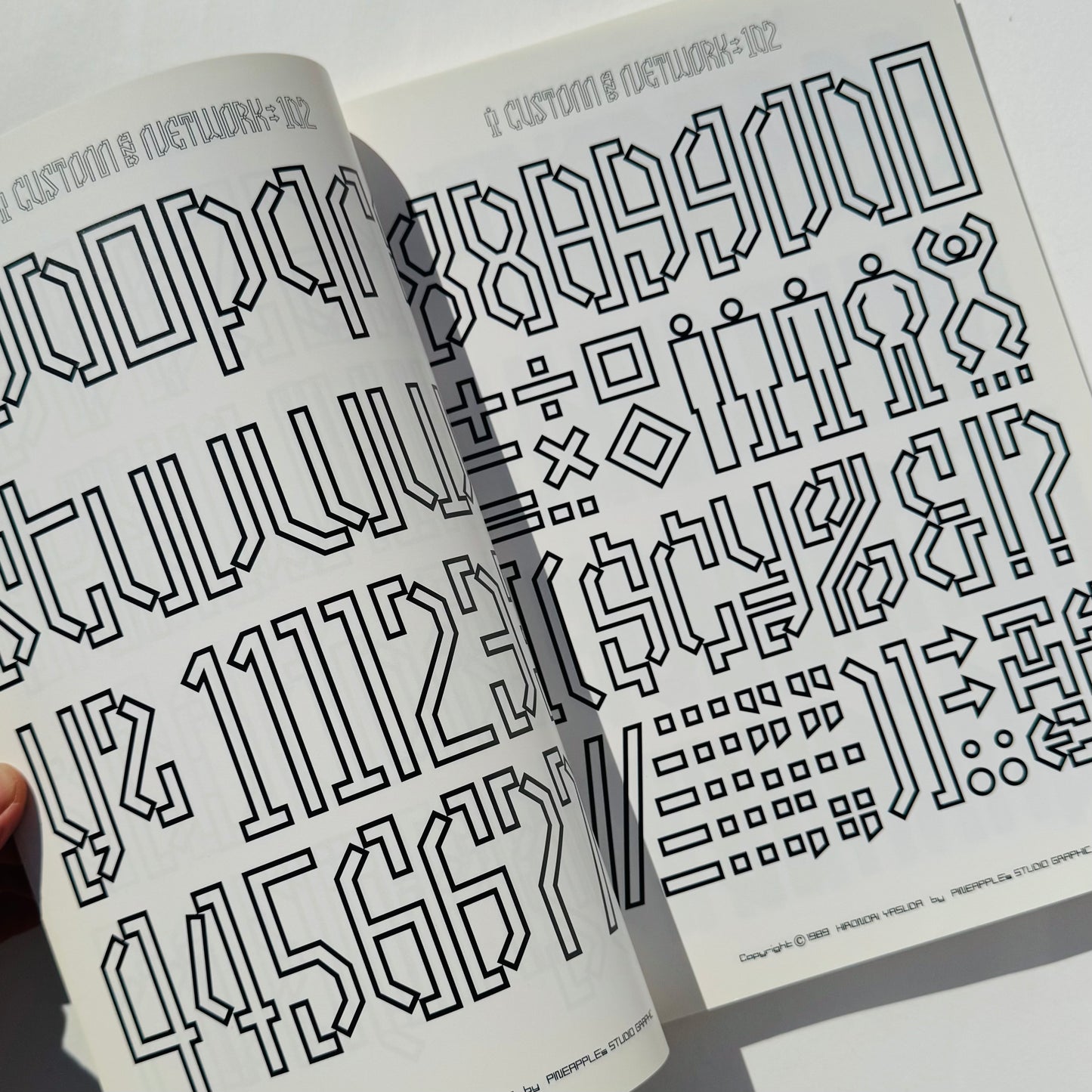Hironori Yasuda / Pineapple Graphics Alphabet Collection Vol. 2 Softback 1989