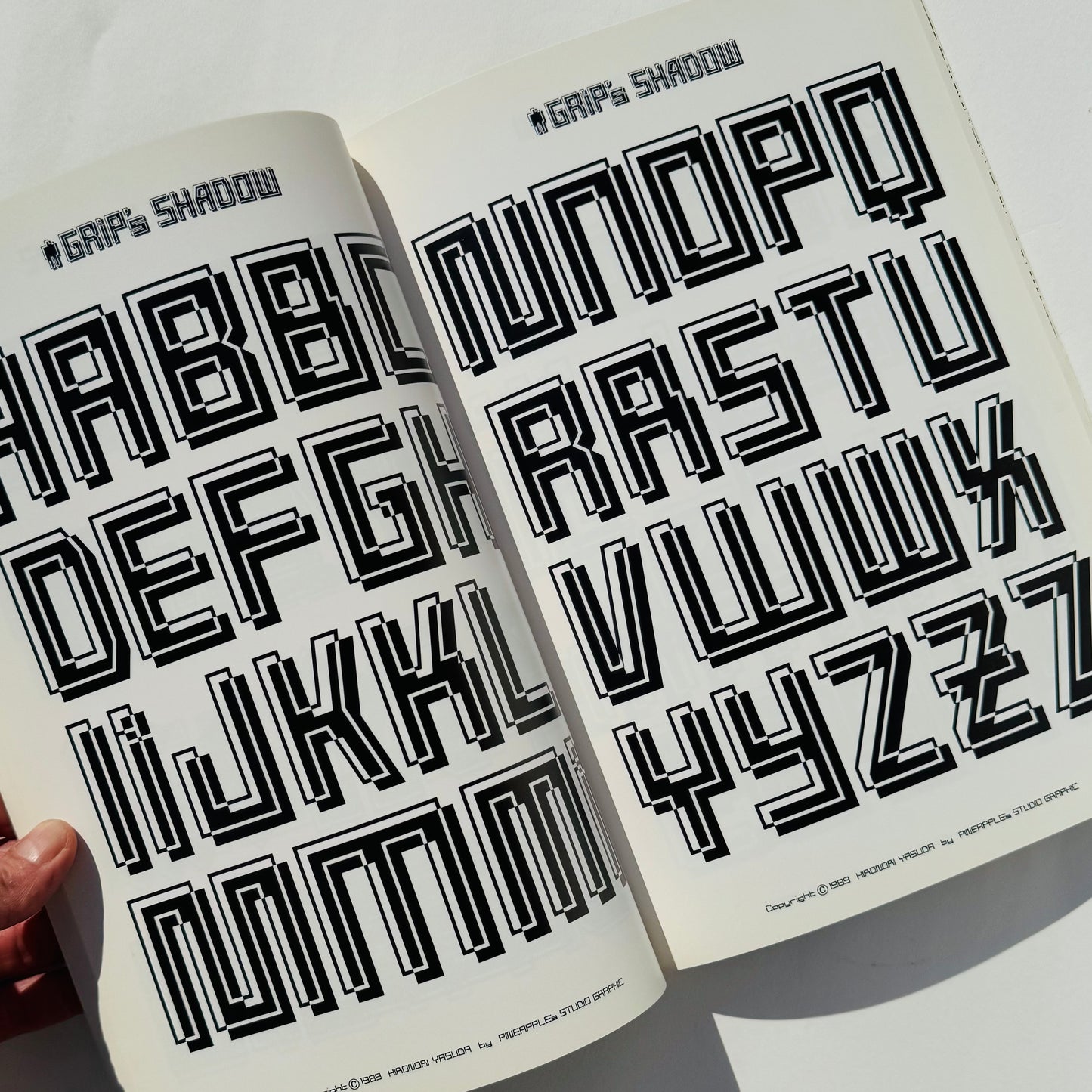Hironori Yasuda / Pineapple Graphics Alphabet Collection Vol. 2 Softback 1989