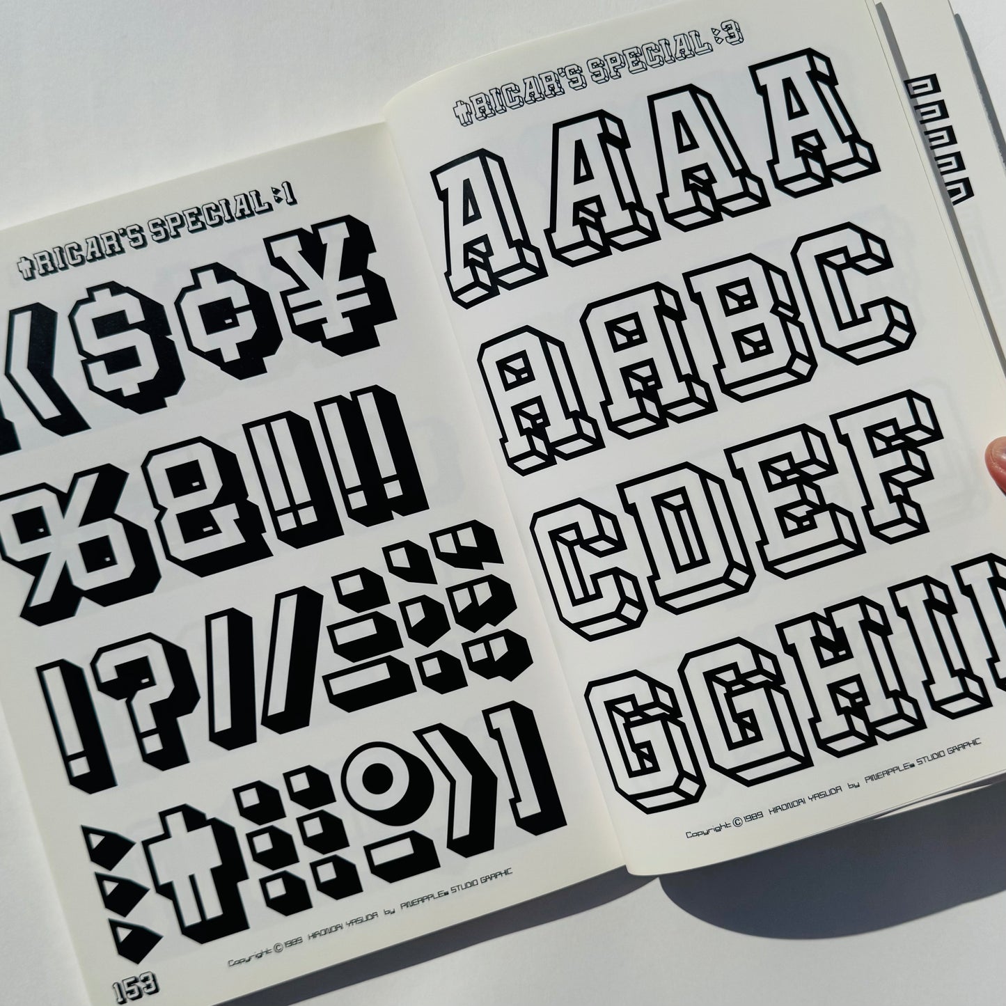 Hironori Yasuda / Pineapple Graphics Alphabet Collection Vol. 2 Softback 1989