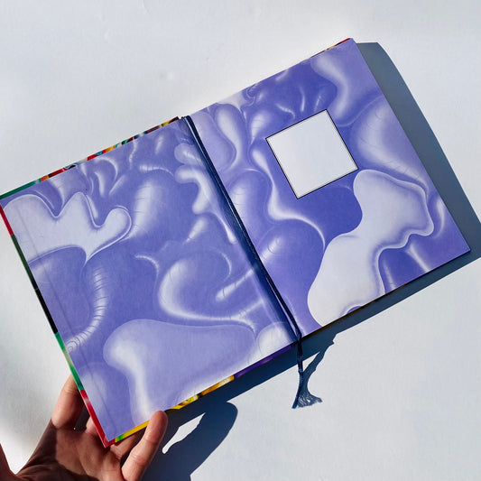 Vintage Kenny Scharf 'Globup' Blank Book / Journal 1994