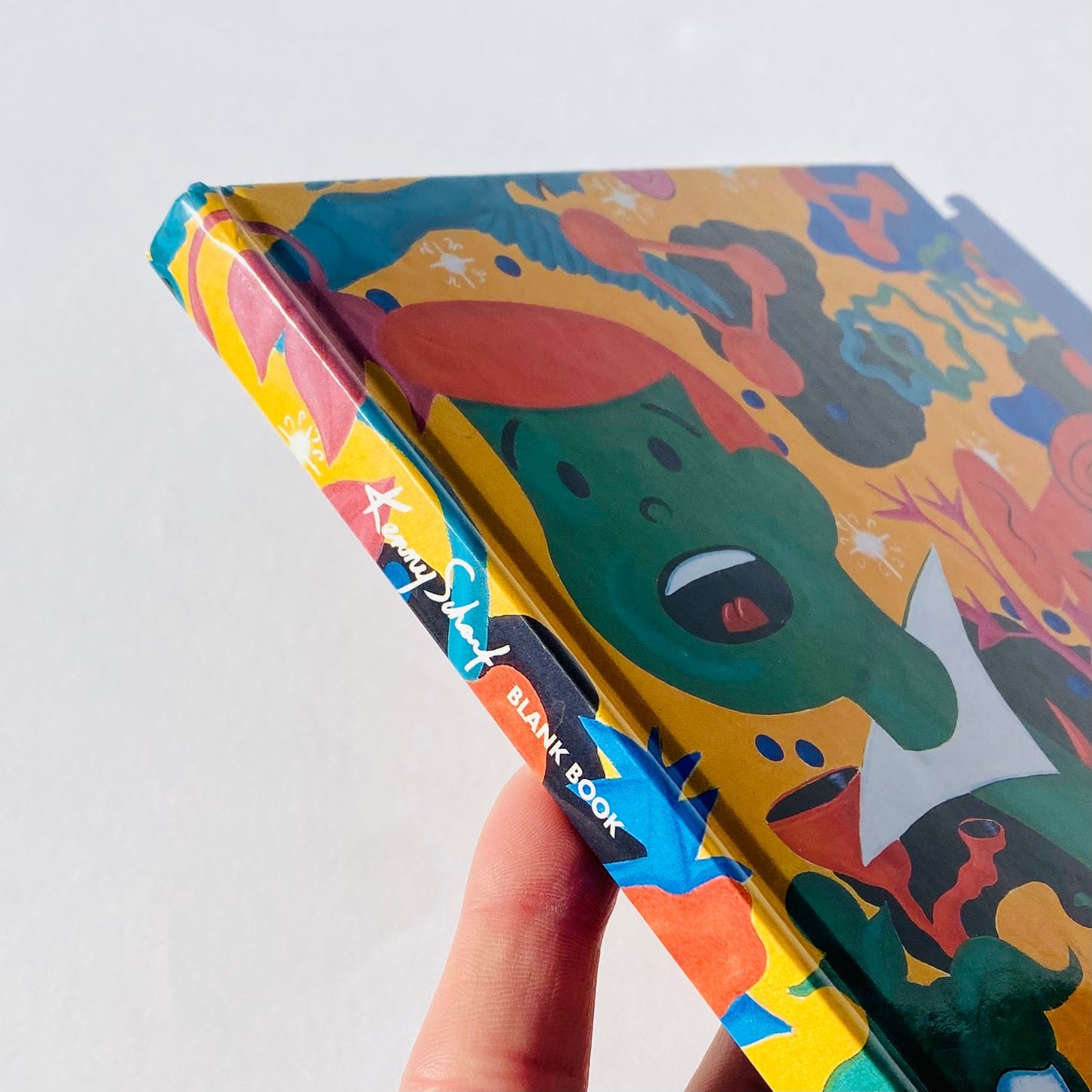 Vintage Kenny Scharf 'The Jungle' Blank Book / Journal 1994