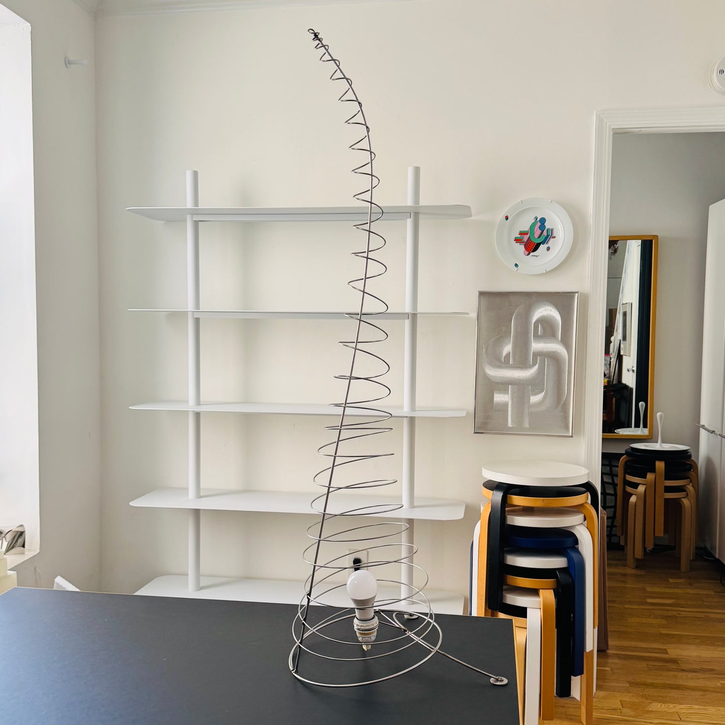 Vintage Joey Orbit 'Worm' Lamp 1990s