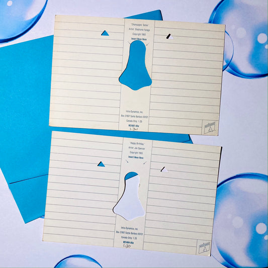 Deadstock Spencer / Farago Nosecards 1983 s/2