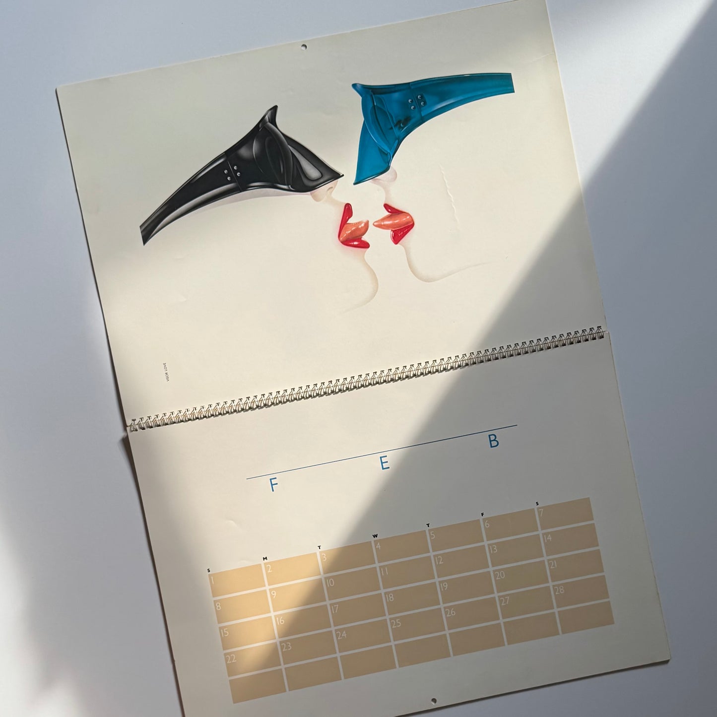 Vintage Venus Eighties By Pater Sato 1981 Calendar