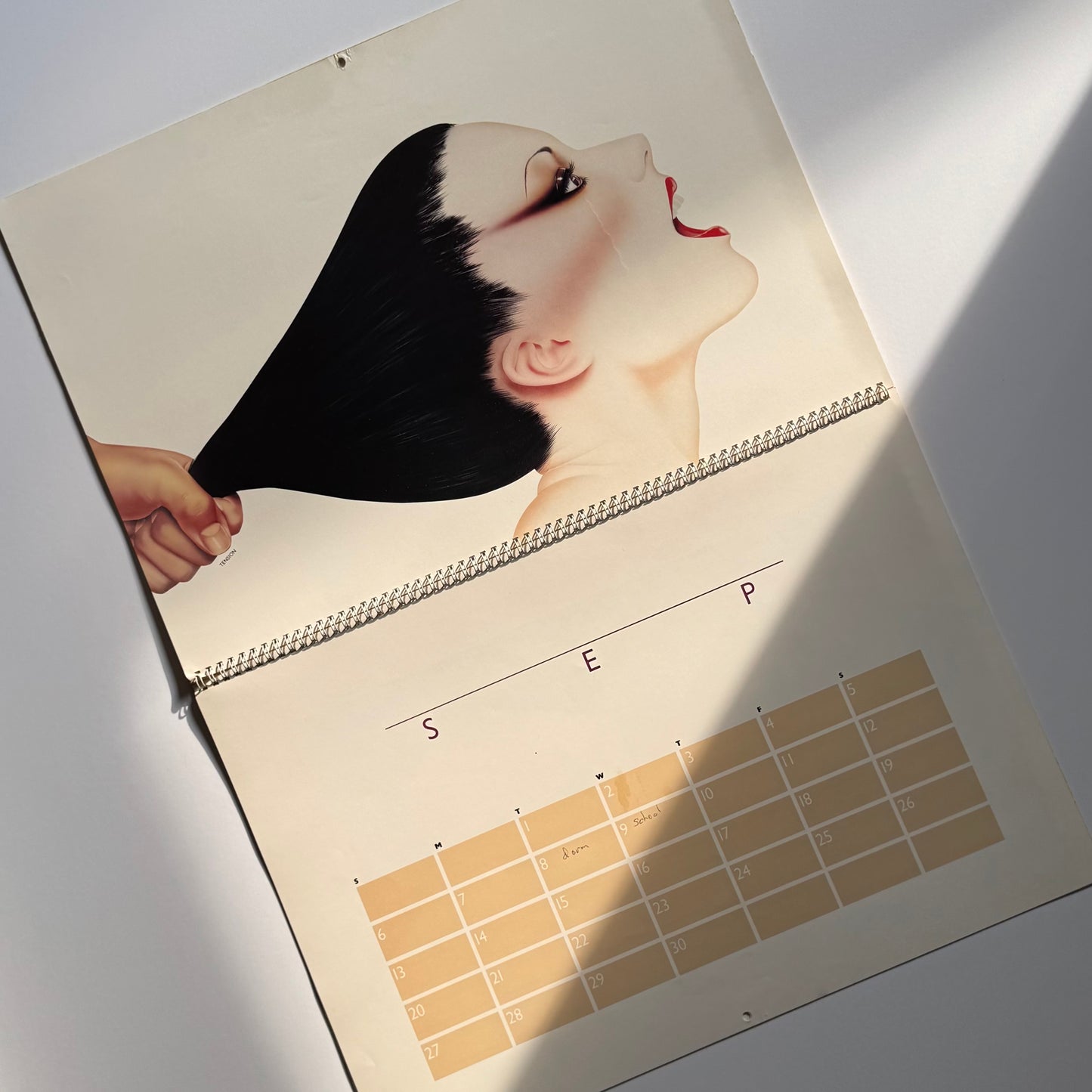 Vintage Venus Eighties By Pater Sato 1981 Calendar