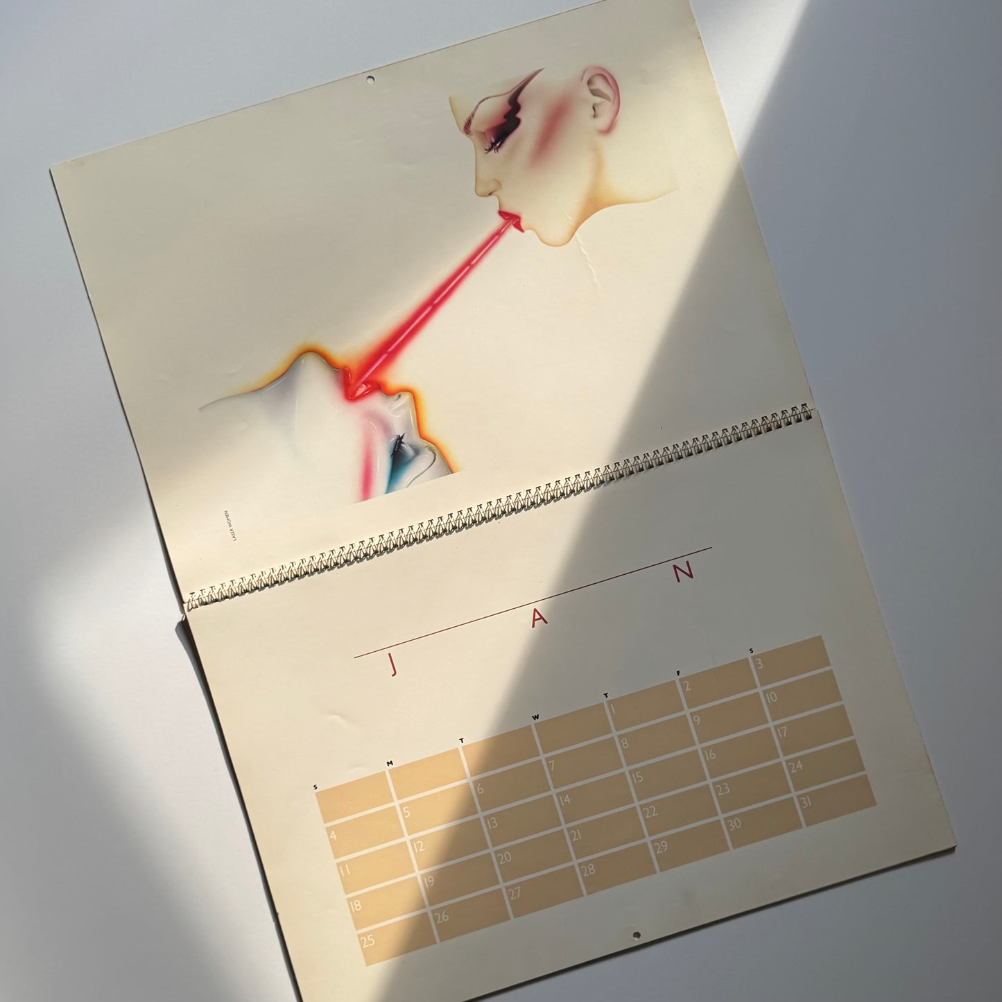 Vintage Venus Eighties By Pater Sato 1981 Calendar