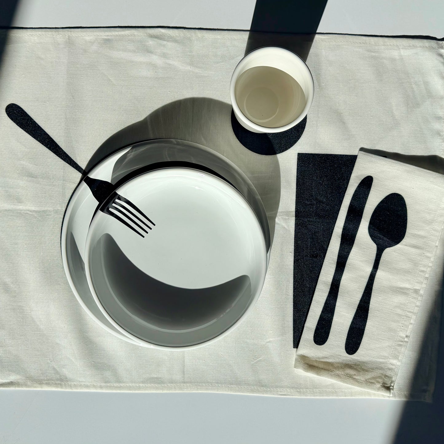 Sandra Bautista 'A Lights Drawing' Place Setting 2008