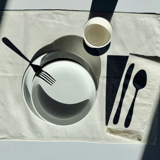 Sandra Bautista 'A Lights Drawing' Place Setting 2008