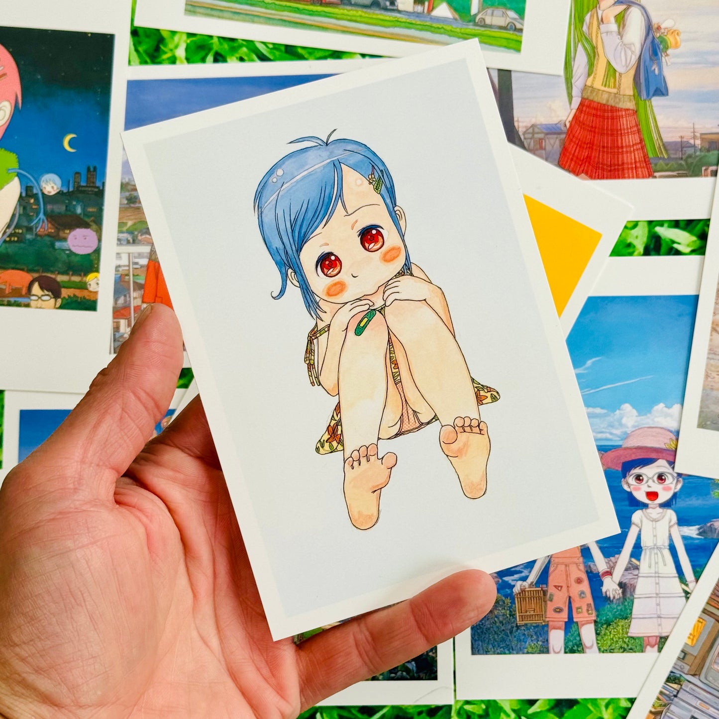 Vintage 'MR' Anime Postcards S/11 2005