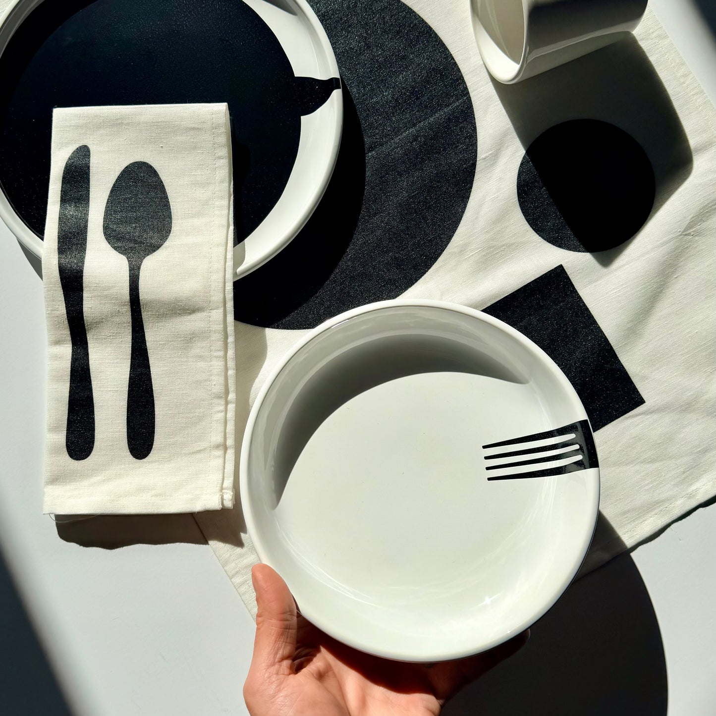 Sandra Bautista 'A Lights Drawing' Place Setting 2008