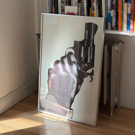 Vintage Mickey Shrubsall 'Who Said No?" Litho Print 1981