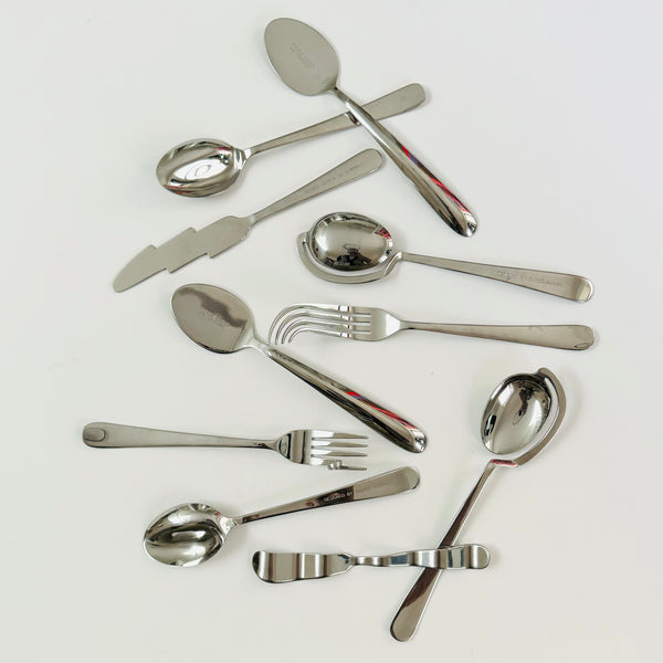 Scarce Shigeo Fukuda 'HI-SENSE' Flatware 1990 Set of 10