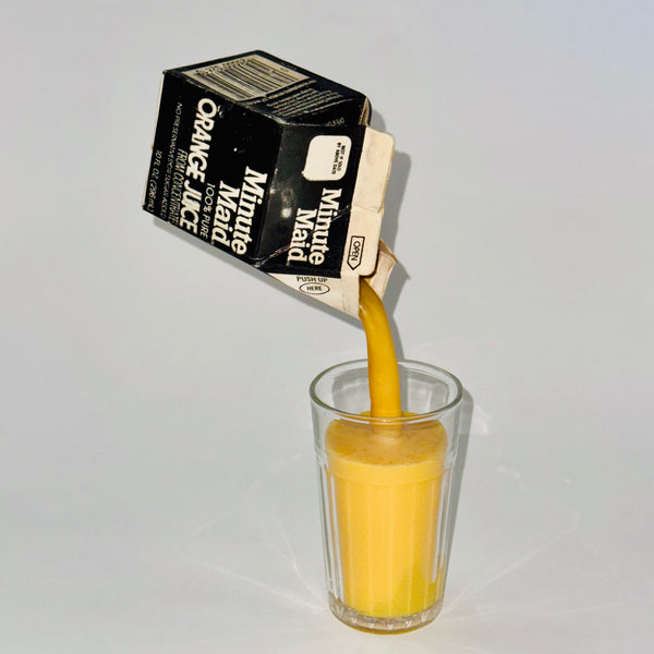 Vintage Frozen Moments Orange Juice Pour