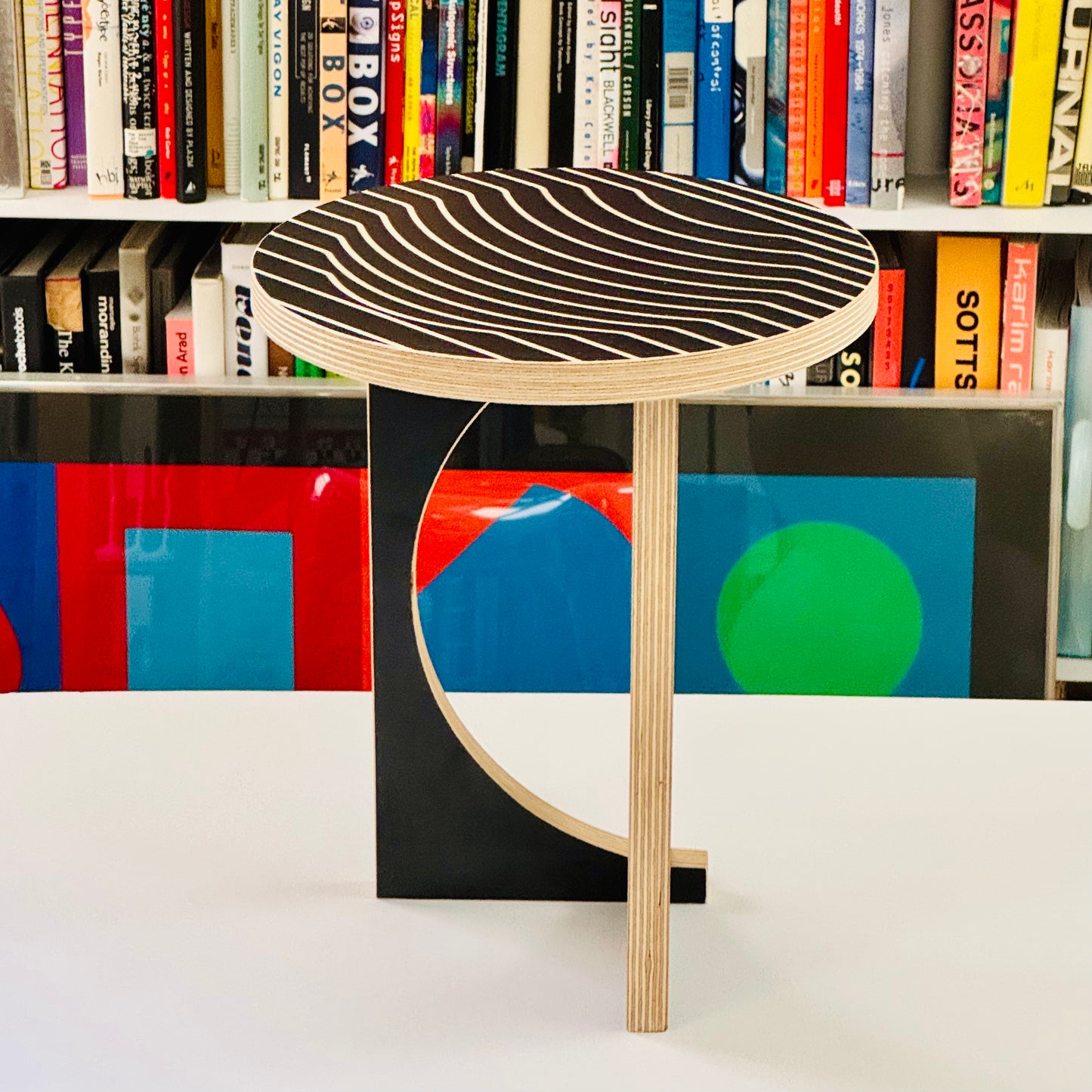 Albert Lieuwe Bouwman 'Hobble Bobble' Stool / Side Table 2017