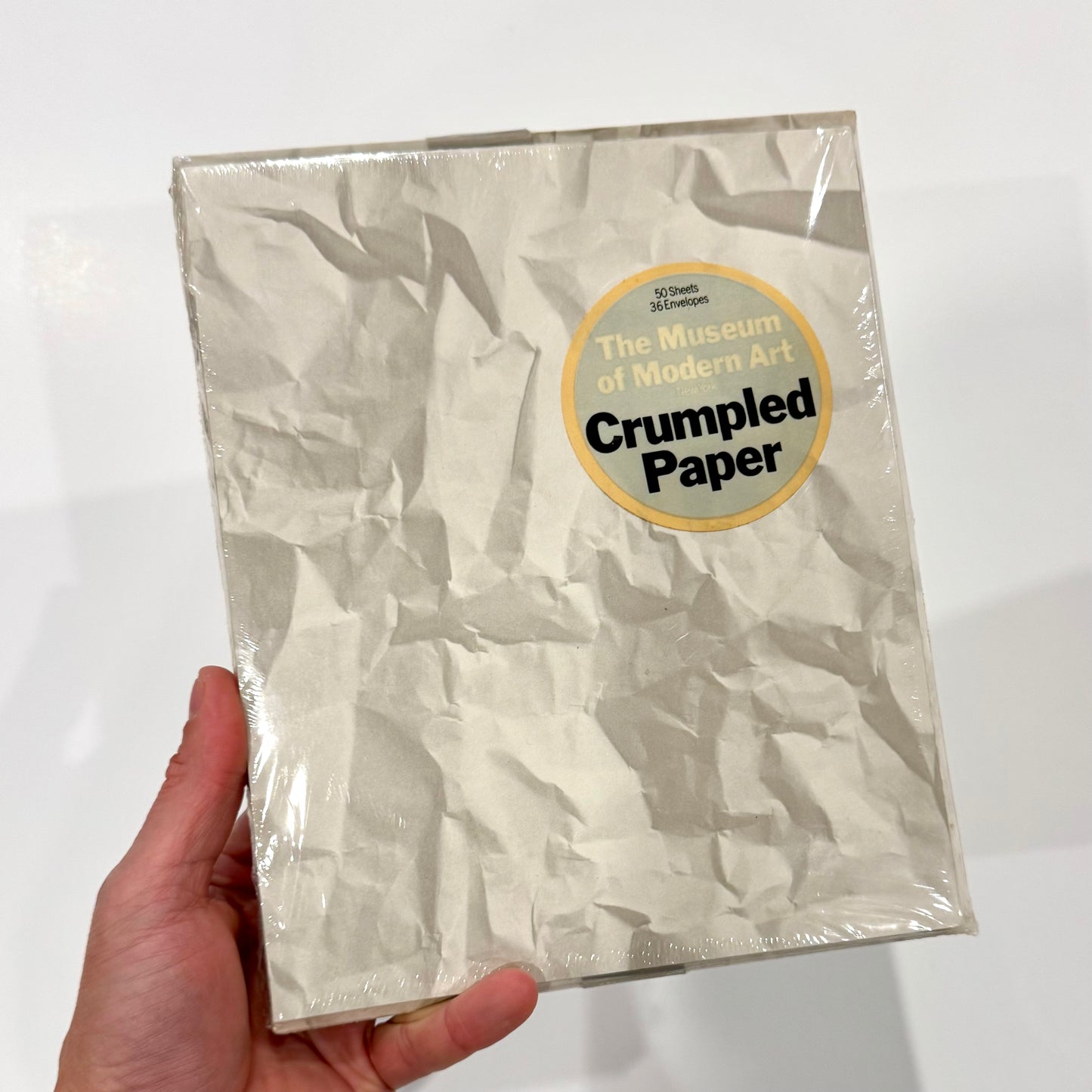 Deadstock Crumpled Paper Stationary 1978