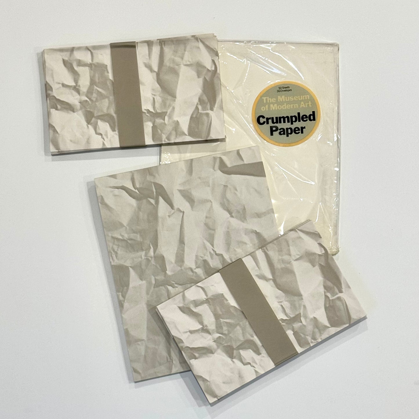 Deadstock Crumpled Paper Stationary 1978