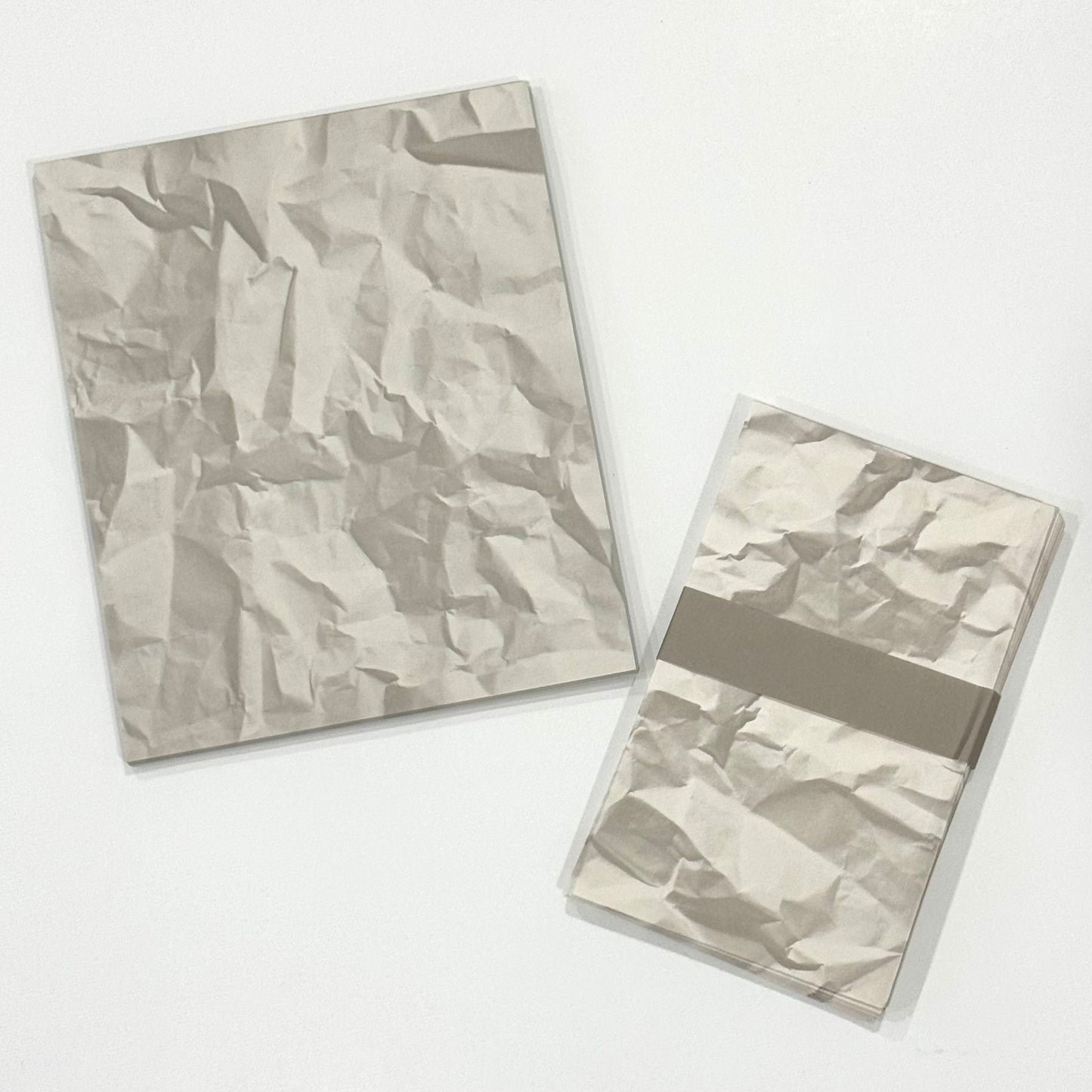 Deadstock Crumpled Paper Stationary 1978