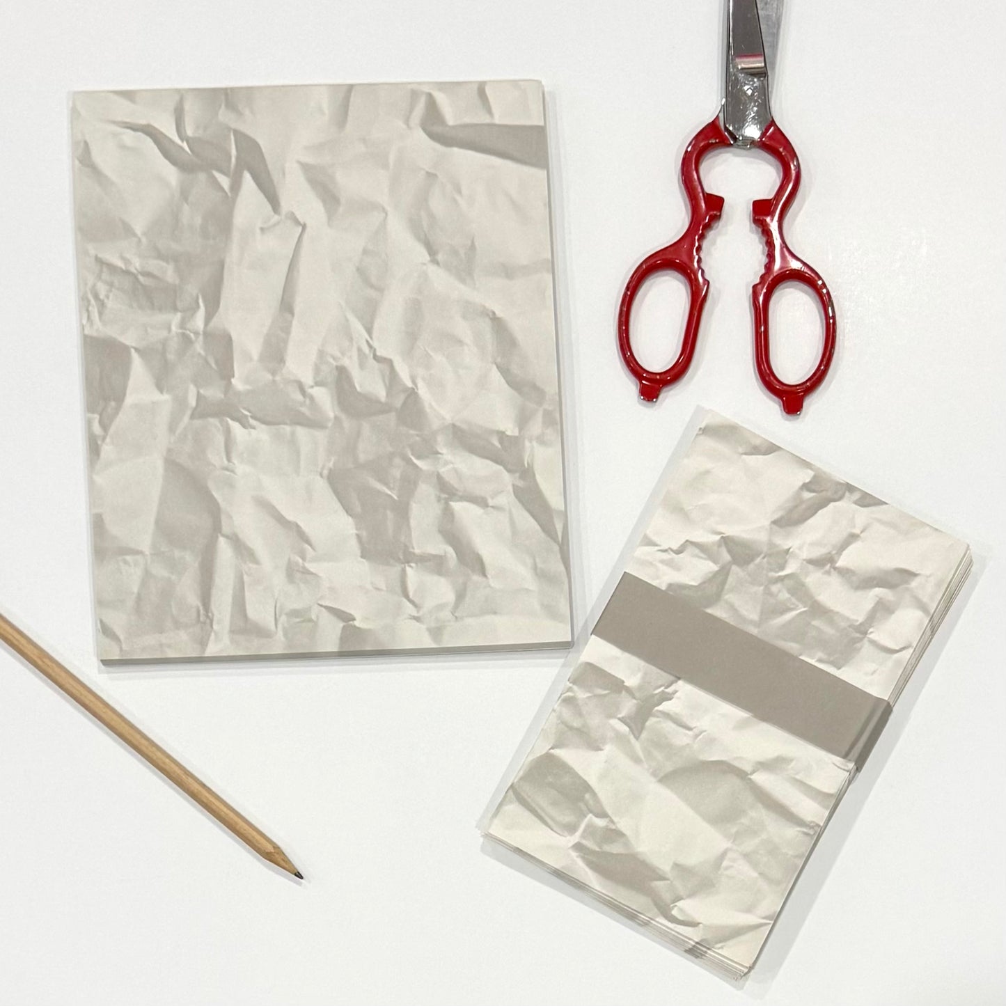 Deadstock Crumpled Paper Stationary 1978